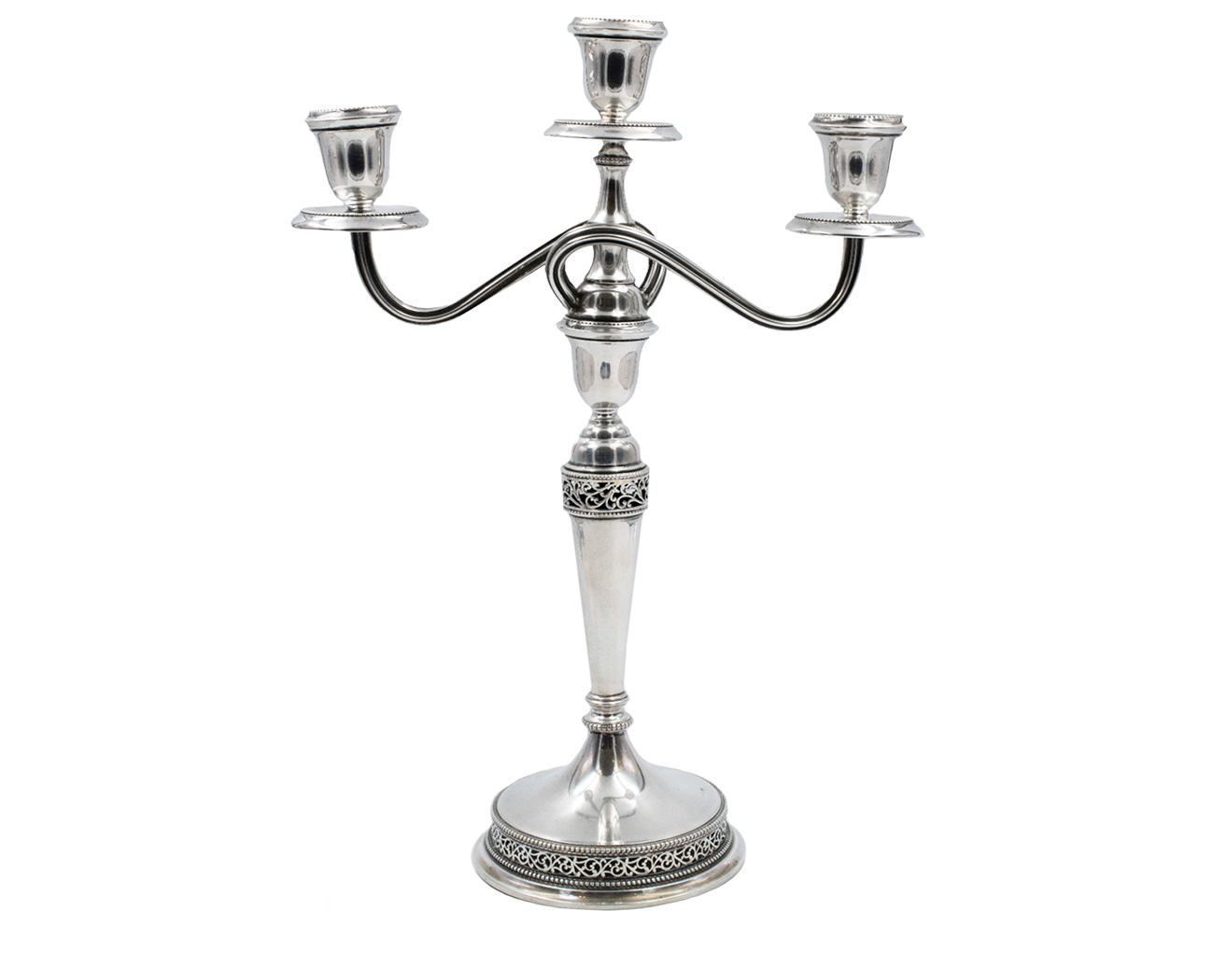 Candelabro in argento di Leonardo Gaito